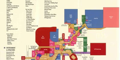 Térkép MGM grand Las Vegas