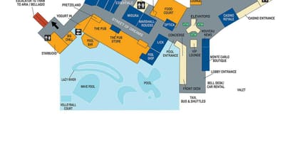 Térkép Monte Carlo-Las Vegas
