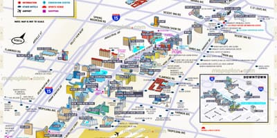 Térkép Vegas strip